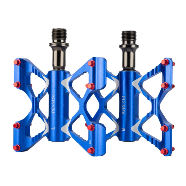 PROMEND PD-M56 1 Pair Mountain Bicycle Aluminum Alloy 3-Bearings Pedals (Blue) - free shipping - PMc TechLife - Order now!