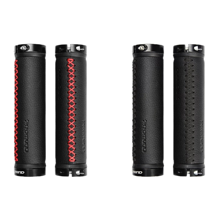 PROMEND GR-501 1 Pair Microfiber Leather Mountain Bicycle Grips Cover(Black Black) - free shipping - PMc TechLife - Order now!