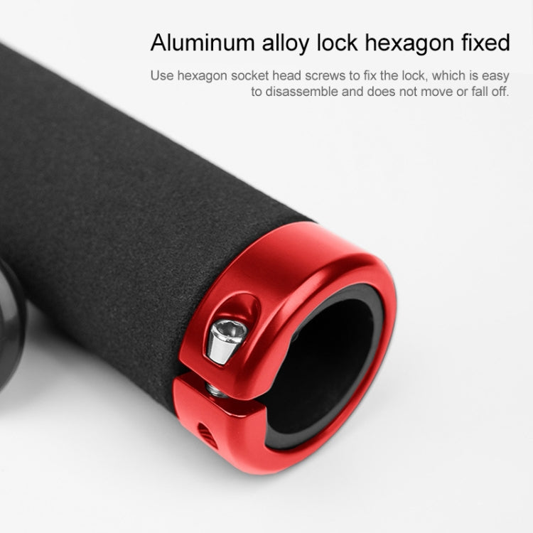 PROMEND GR-513 1 Pair Bicycle Antiskid Sweat-absorbing Sponge Grips Cover (Black) - Bicycle Grips by PROMEND | Online Shopping South Africa | PMc TechLife | Buy Now Pay Later Mobicred