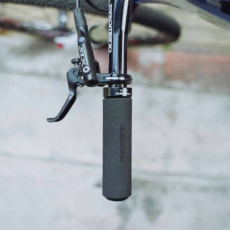 PROMEND GR-513 1 Pair Bicycle Antiskid Sweat-absorbing Sponge Grips Cover (Black) - Bicycle Grips by PROMEND | Online Shopping South Africa | PMc TechLife | Buy Now Pay Later Mobicred