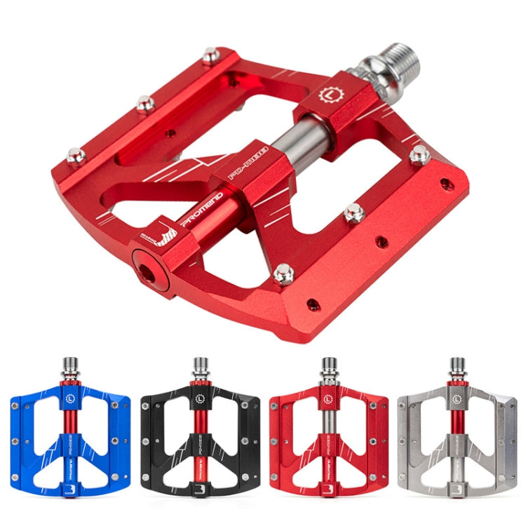 PROMEND PD-M88 1 Pair Mountain Bicycle Aluminum Alloy 3-Bearings Pedals (Blue) - free shipping - PMc TechLife - Order now!
