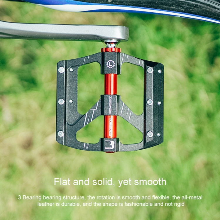 PROMEND PD-M88 1 Pair Mountain Bicycle Aluminum Alloy 3-Bearings Pedals (Blue) - free shipping - PMc TechLife - Order now!