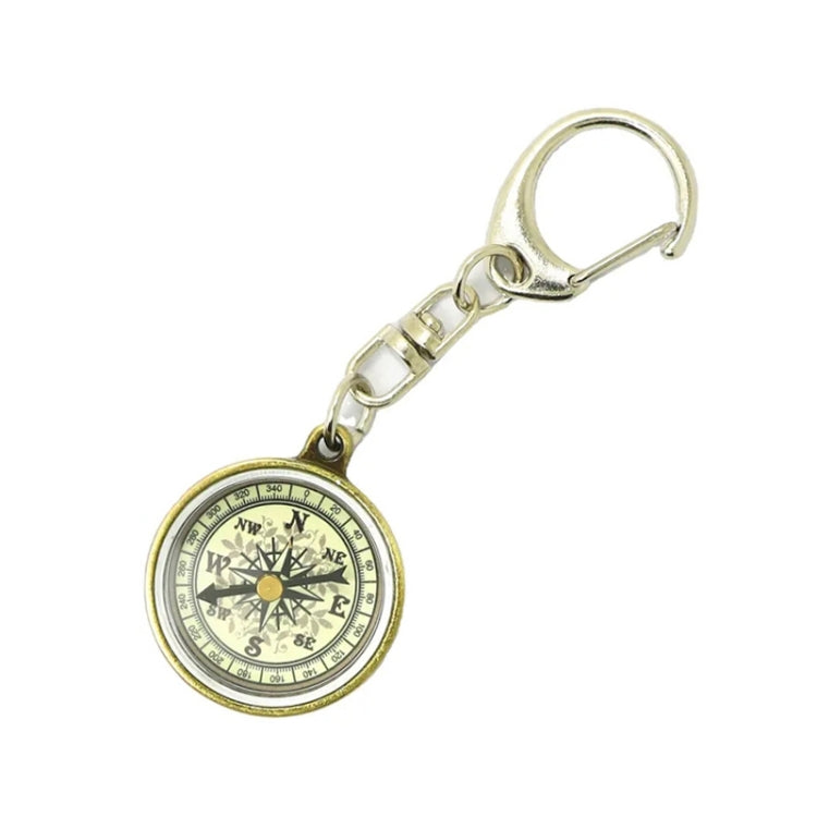 Nisa C25X Vintage Zinc Alloy Metal Compass with Keychain - Hiking Meter by PMC TechLife | Online Shopping South Africa | PMC TechLife | Buy Now Pay Later Mobicred