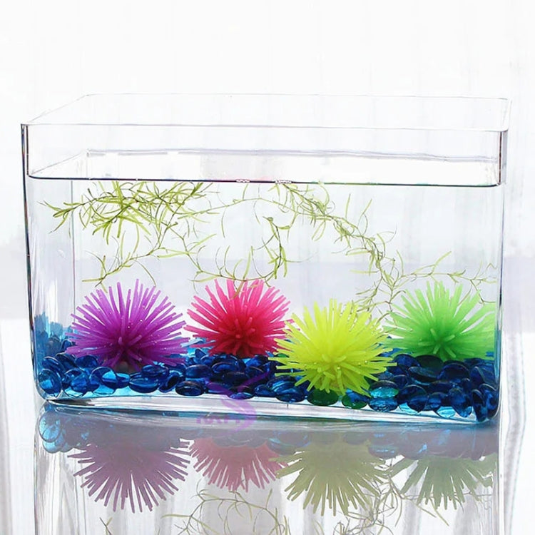 Aquarium Articles Decoration TPR Simulation Sea Urchin Ball Coral, Size: M, Diameter: 10cm(Orange) - free shipping - PMc TechLife - Order now!