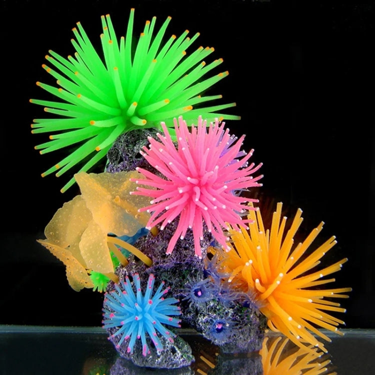 Aquarium Articles Decoration TPR Simulation Sea Urchin Ball Coral with Point, Size: S, Diameter: 7cm(Green) - Fish Tank Decoration by PMc TechLife | Online Shopping South Africa | PMc TechLife | Buy Now Pay Later Mobicred