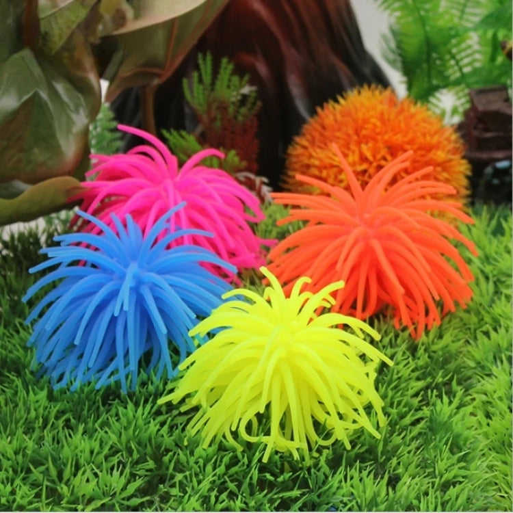 Aquarium Articles Decoration TPR Simulation Sea Urchin Ball Coral, Size: S, Diameter: 7cm(Green) - free shipping - PMc TechLife - Order now!