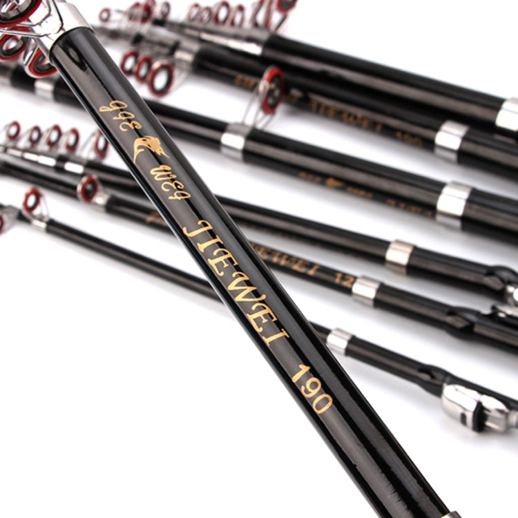 30cm Portable Telescopic Sea Fishing Rod Mini Fishing Pole, Extended Length : 1.0m, Black Clip Reel Seat - Fishing Rods & Accessories by PMC TechLife | Online Shopping South Africa | PMC TechLife | Buy Now Pay Later Mobicred