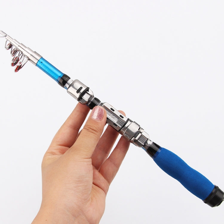 30cm Portable Telescopic Sea Fishing Rod Mini Fishing Pole, Extended Length : 1.0m, Blue Clip Reel Seat - free shipping - PMC TechLife - Order now!