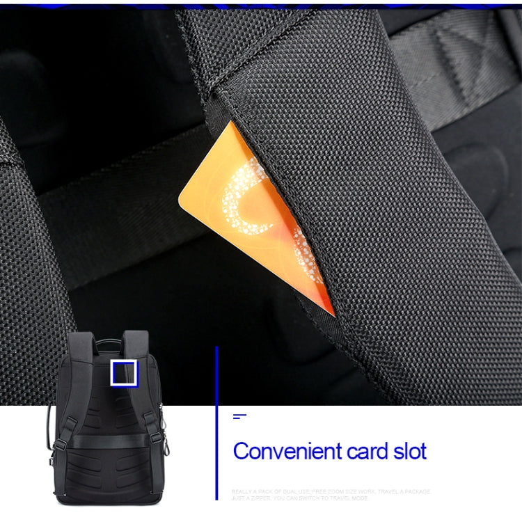 Bopai 751-006641 Large Capacity Business Fashion Breathable Laptop Backpack with External USB Interface, Size: 30 x 15 x 44cm(Black) - free shipping - PMC Jewellery - Order now!