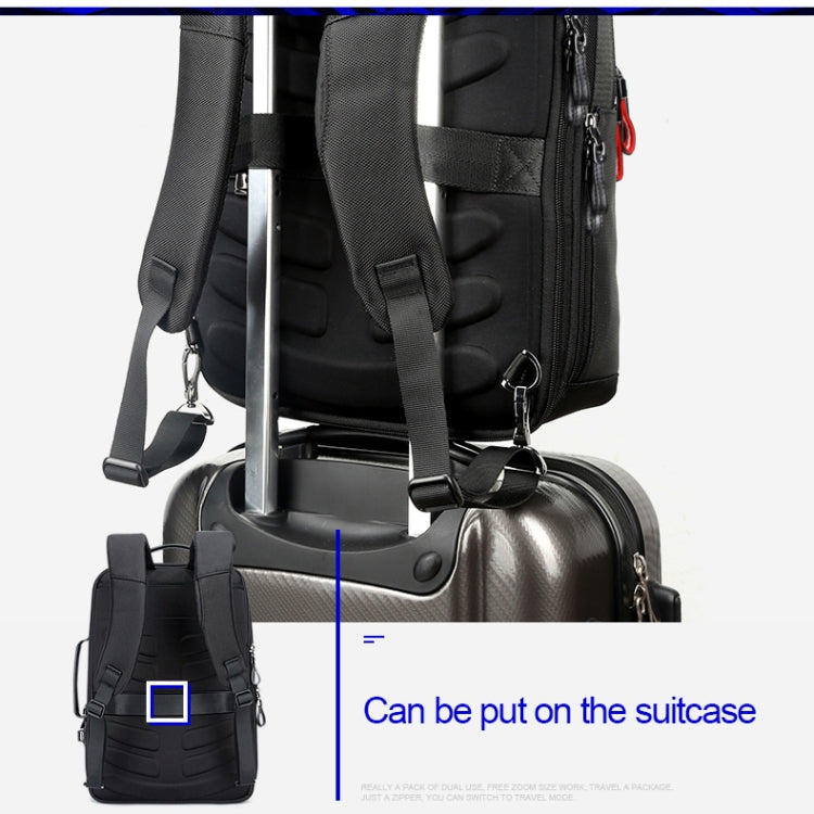 Bopai 751-006641 Large Capacity Business Fashion Breathable Laptop Backpack with External USB Interface, Size: 30 x 15 x 44cm(Black) - free shipping - PMC Jewellery - Order now!