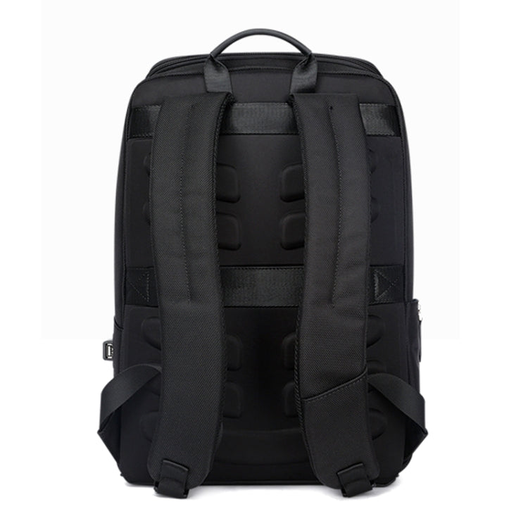 Bopai 751-006881 Business Anti-theft Waterproof Large Capacity Double Shoulder Bag,with USB Charging Port, Size: 30x14x44cm(Black) - free shipping - PMC Jewellery - Order now!