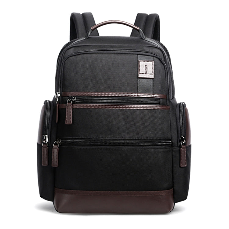 Bopai 751-007291 Business Anti-theft Waterproof Large Capacity Double Shoulder Bag,with USB Charging Port, Size: 34x19x43.5cm (Black) - free shipping - PMC Jewellery - Order now!