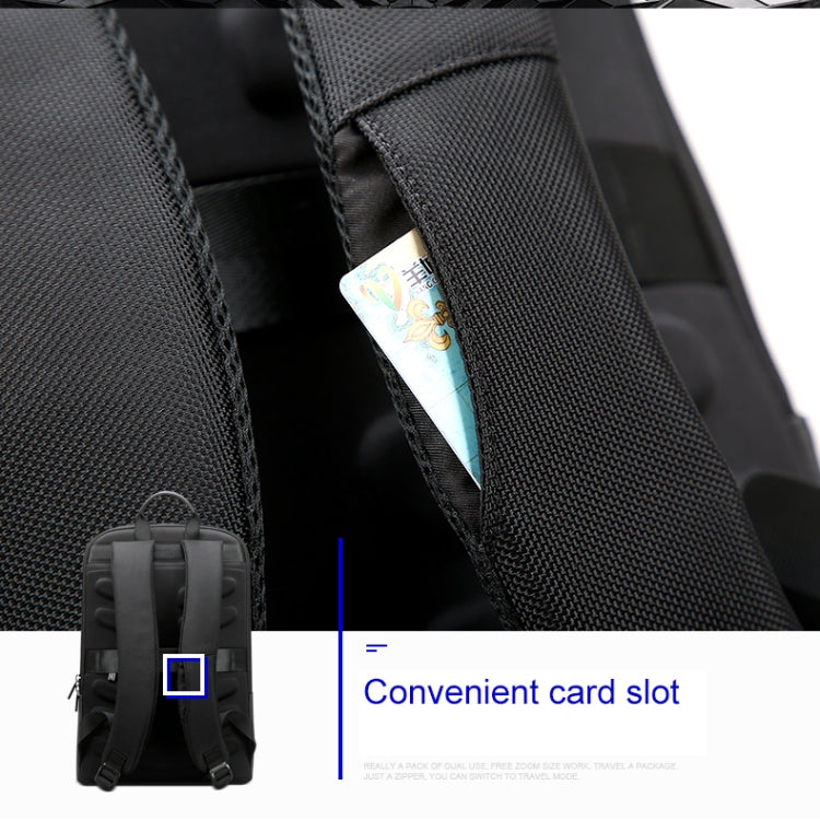 Bopai 851-023331 Ultrathin Anti-theft Waterproof Backpack Laptop Tablet Bag for 14 inch and Below(Black) - free shipping - PMC Jewellery - Order now!