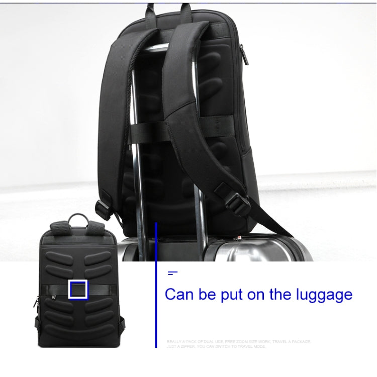 Bopai 851-023331 Ultrathin Anti-theft Waterproof Backpack Laptop Tablet Bag for 14 inch and Below(Black) - free shipping - PMC Jewellery - Order now!