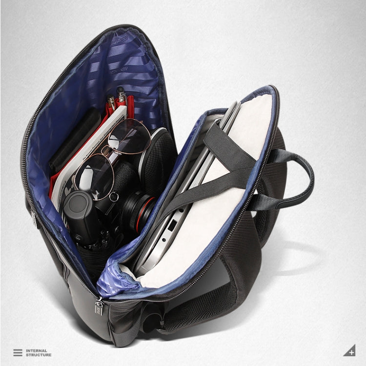 Bopai 851-023331 Ultrathin Anti-theft Waterproof Backpack Laptop Tablet Bag for 14 inch and Below(Black) - free shipping - PMC Jewellery - Order now!