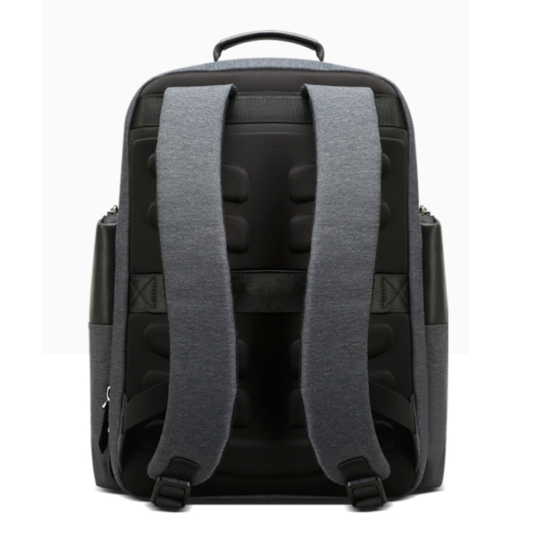 Bopai 851-014318 Fashion Outdoor Breathable Waterproof Anti-theft Three-layer Large Capacity Double Shoulder Bag,with USB Charging Port, Size: 31x17x44cm(Grey) - free shipping - PMC Jewellery - Order now!