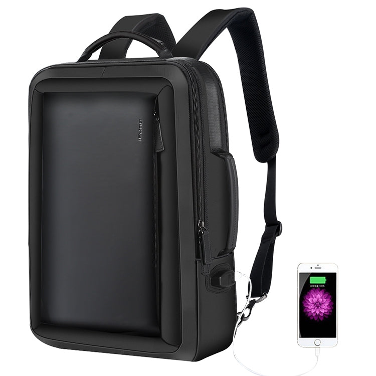Bopai 751-006551 Large Capacity Business Casual Breathable Laptop Backpack with External USB Interface, Size: 30 x 12 x 44cm(Black) - free shipping - PMC Jewellery - Order now!