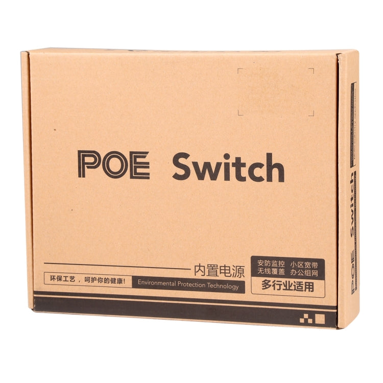 8 Ports 10/100Mbps POE Switch IEEE802.3af Power Over Ethernet Network Switch for IP Camera VoIP Phone AP Devices - Switch by PMC Jewellery | Online Shopping South Africa | PMC Jewellery | Buy Now Pay Later Mobicred