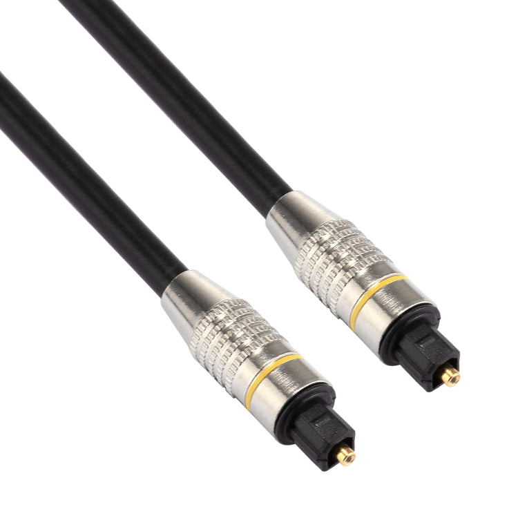10m OD6.0mm Nickel Plated Metal Head Toslink Male to Male Digital Optical Audio Cable - Audio Optical Cables by PMC Jewellery | Online Shopping South Africa | PMC Jewellery | Buy Now Pay Later Mobicred