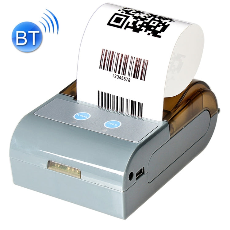 QS-5803 Portable 58mm Bluetooth POS Receipt Thermal Printer(Grey) - Receipt Printers by PMC TechLife | Online Shopping South Africa | PMC TechLife | Buy Now Pay Later Mobicred
