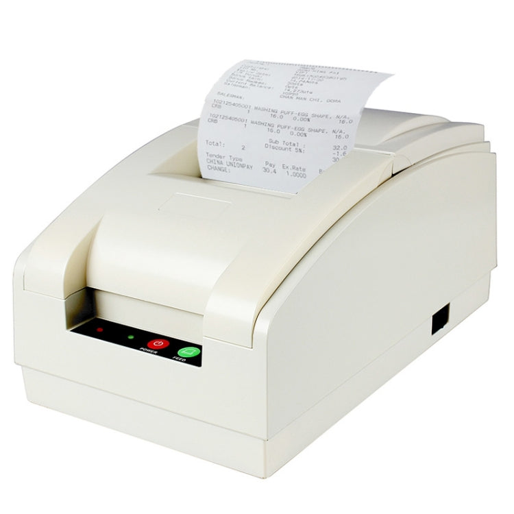 QS-7601 Portable 76mm Bluetooth Receipt 9-pin Matrix Printer(White) -  by PMC TechLife | Online Shopping South Africa | PMC TechLife | Buy Now Pay Later Mobicred