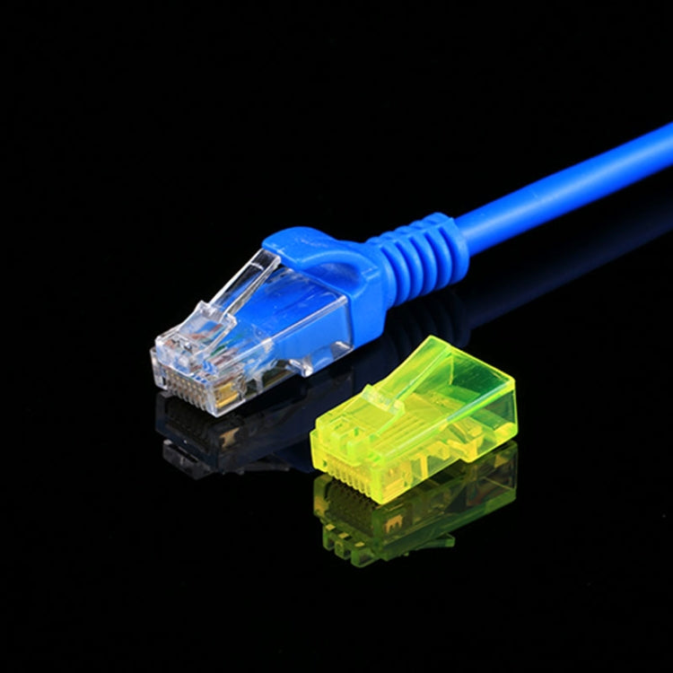 100 PCS Anpwoo Amp01 RJ45 Connector Modular Plug(Yellow) - Lan Cable and Tools by PMC TechLife | Online Shopping South Africa | PMC TechLife | Buy Now Pay Later Mobicred