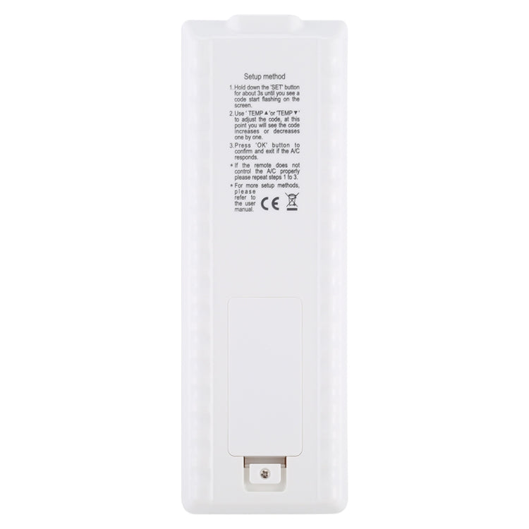 Chunghop K-2988E Universal A/C Remote Controller with Flashlight - Air-Conditioner by CHUNGHOP | Online Shopping South Africa | PMC TechLife | Buy Now Pay Later Mobicred