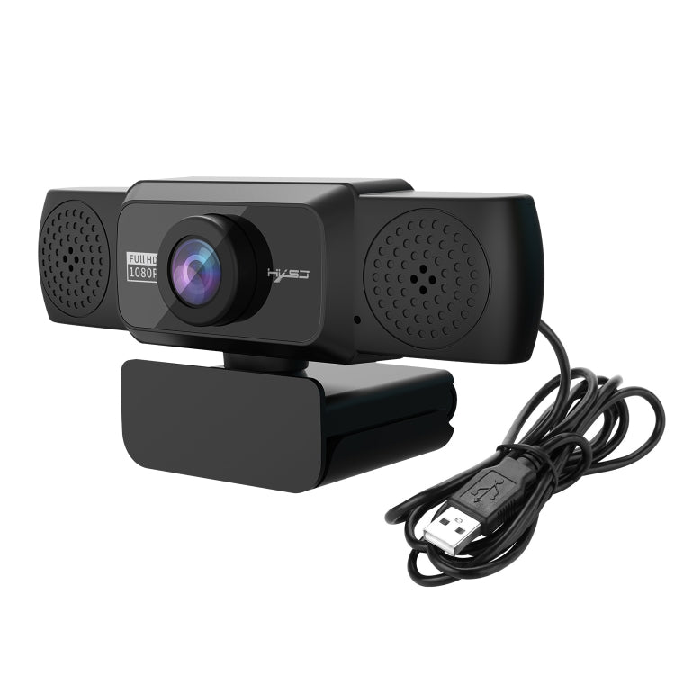 HXSJ S5 1080P Adjustable HD Video Webcam PC Camera with Microphone(Black) - free shipping - PMC Jewellery - Order now!