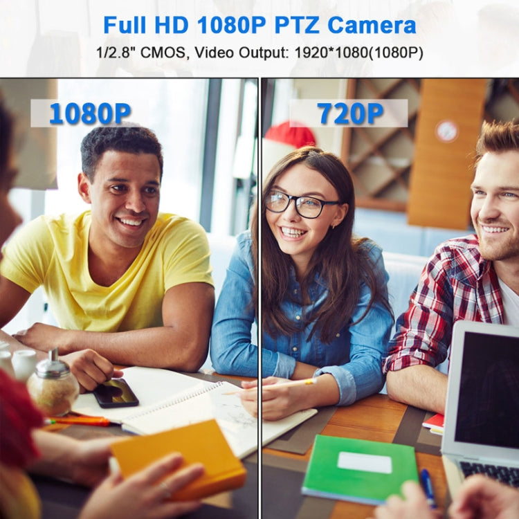 YANS YS-H13UH USB HD 1080P 3X Zoom Wide-Angle Video Conference Camera with Remote Control(Silver) - free shipping - PMc TechLife - Order now!