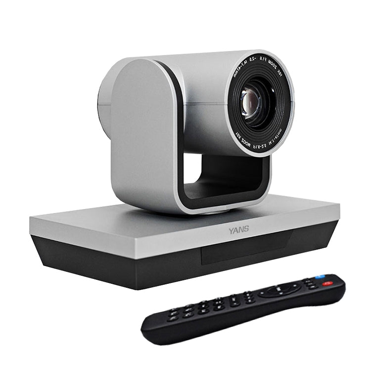 YANS YS-H23U USB HD 1080P 3X Zoom Wide-Angle Video Conference Camera with Remote Control, US Plug (Grey) - free shipping - PMc TechLife - Order now!