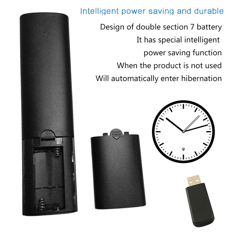 Q5 Gyroscope + Voice Foreign Version USB 2.4G Wireless Voice Flying Mouse Remote Control, Support Set-Top Box / Computer - MINI PC Accessories & Gadgets by PMC Jewellery | Online Shopping South Africa | PMC Jewellery | Buy Now Pay Later Mobicred