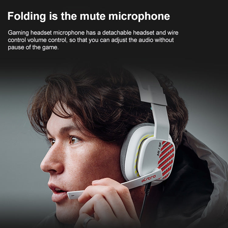 Logitech Astro A10 Gen 2 Wired Headset Over-ear Gaming Headphones (White) - free shipping - PMC Jewellery - Order now!