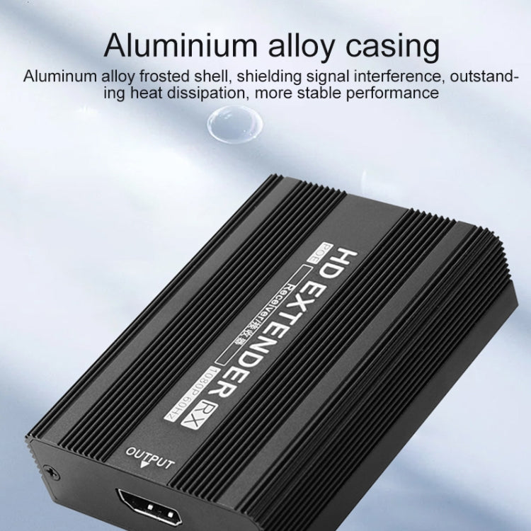 Measy ET1820 HDMI Extender Transmitter and Receiver Converter, POE Single Power Supply, Transmission Distance: 200m(US Plug) - free shipping - PMC Jewellery - Order now!