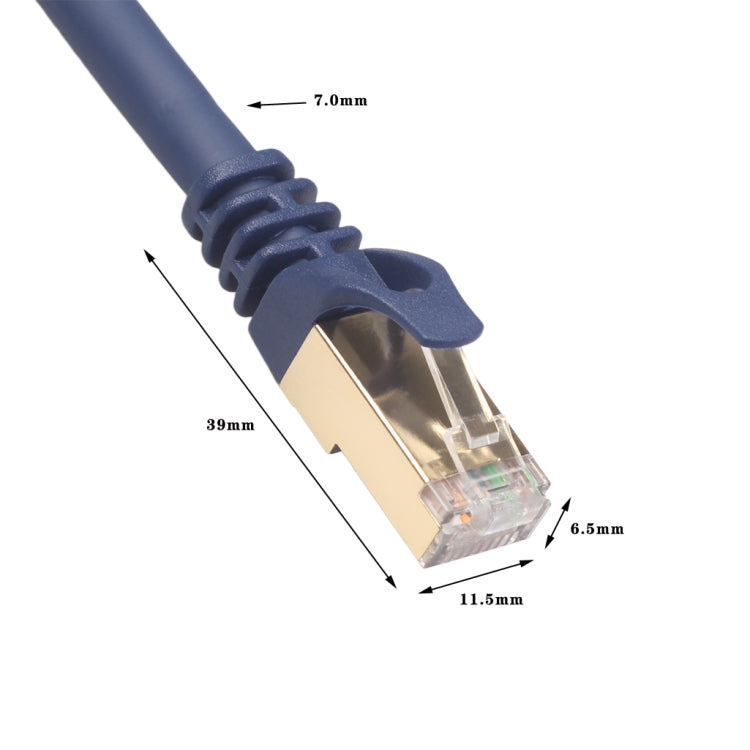 3m CAT8 Computer Switch Router Ethernet Network LAN Cable, Patch Lead RJ45 - Lan Cable and Tools by PMC TechLife | Online Shopping South Africa | PMC TechLife | Buy Now Pay Later Mobicred