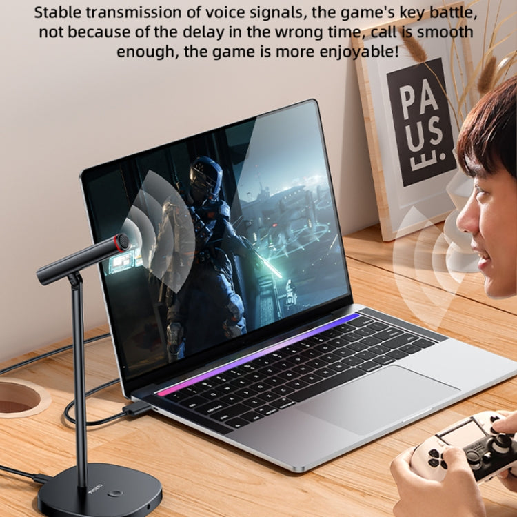 YESIDO KR18 360 Degree Omnidirectional Desktop Noise USB Canceling Microphone - Microphone by Yesido | Online Shopping South Africa | PMC TechLife | Buy Now Pay Later Mobicred