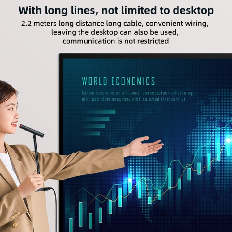 YESIDO KR18 360 Degree Omnidirectional Desktop Noise USB Canceling Microphone - Microphone by Yesido | Online Shopping South Africa | PMC TechLife | Buy Now Pay Later Mobicred