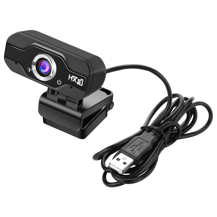HXSJ S50 30fps 100 Megapixel 720P HD Webcam for Desktop / Laptop / Smart TV, with 10m Sound Absorbing Microphone, Cable Length: 1.4m - free shipping - PMC Jewellery - Order now!
