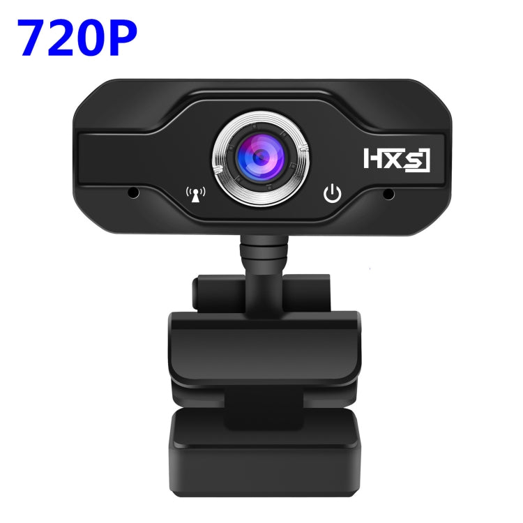 HXSJ S50 30fps 100 Megapixel 720P HD Webcam for Desktop / Laptop / Smart TV, with 10m Sound Absorbing Microphone, Cable Length: 1.4m - free shipping - PMC Jewellery - Order now!