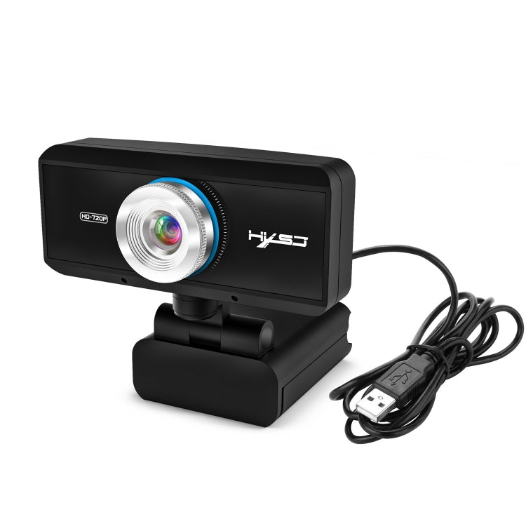 HXSJ S90 30fps 1 Megapixel 720P HD Webcam for Desktop / Laptop / Android TV, with 8m Sound Absorbing Microphone, Cable Length: 1.5m - free shipping - PMC Jewellery - Order now!