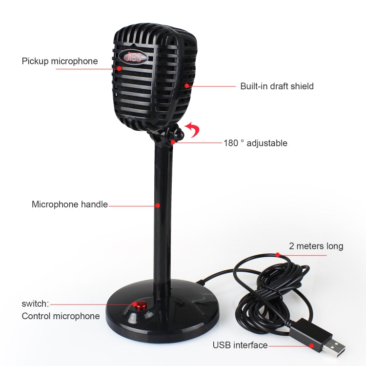 360 Degree Rotatable Driveless USB Voice Chat Device Video Conference Microphone, Cable Length: 2.2m - free shipping - PMC Jewellery - Order now!