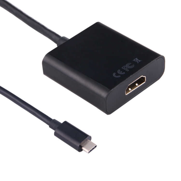 USB-C / Type-C 3.1 Male to HDMI female Adapter Cable, Length: About 10cm, For Galaxy S9 & S9 + & S8 & S8 + & Note 8 / HTC 10 / Huawei Mate 10 & Mate 10 Pro & P20 & P20 Pro / MacBook 12 inch / MacBook Pro - Cable & Adapter by PMC Jewellery | Online Shopping South Africa | PMC Jewellery | Buy Now Pay Later Mobicred