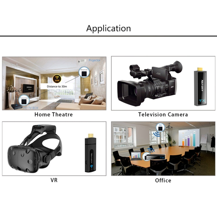 Measy W2H MAX FHD 1080P 3D 60Ghz Wireless Video Transmission HD Multimedia Interface Extender Receiver And Transmitter, Transmission Distance: 30m(EU Plug) - free shipping - PMC Jewellery - Order now!