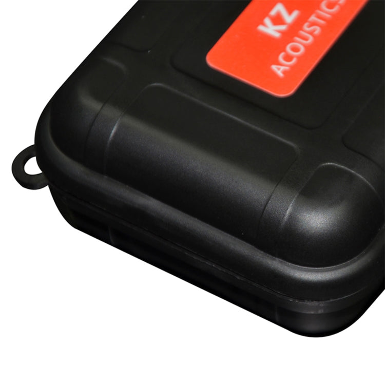 KZ Data Wire Charger Earphone Portable PP Material Receiving Case(Black) - Other Case by KZ | Online Shopping South Africa | PMC TechLife | Buy Now Pay Later Mobicred