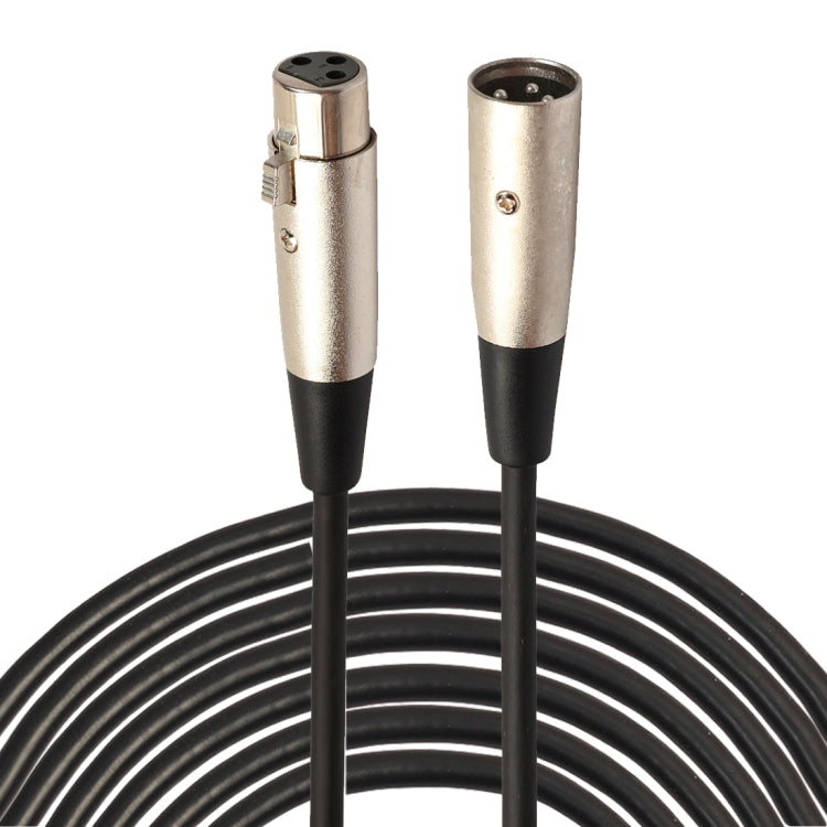15m 3-Pin XLR Male to XLR Female MIC Shielded Cable Microphone Audio Cord - Microphone Audio Cable & Connector by PMC TechLife | Online Shopping South Africa | PMC TechLife | Buy Now Pay Later Mobicred
