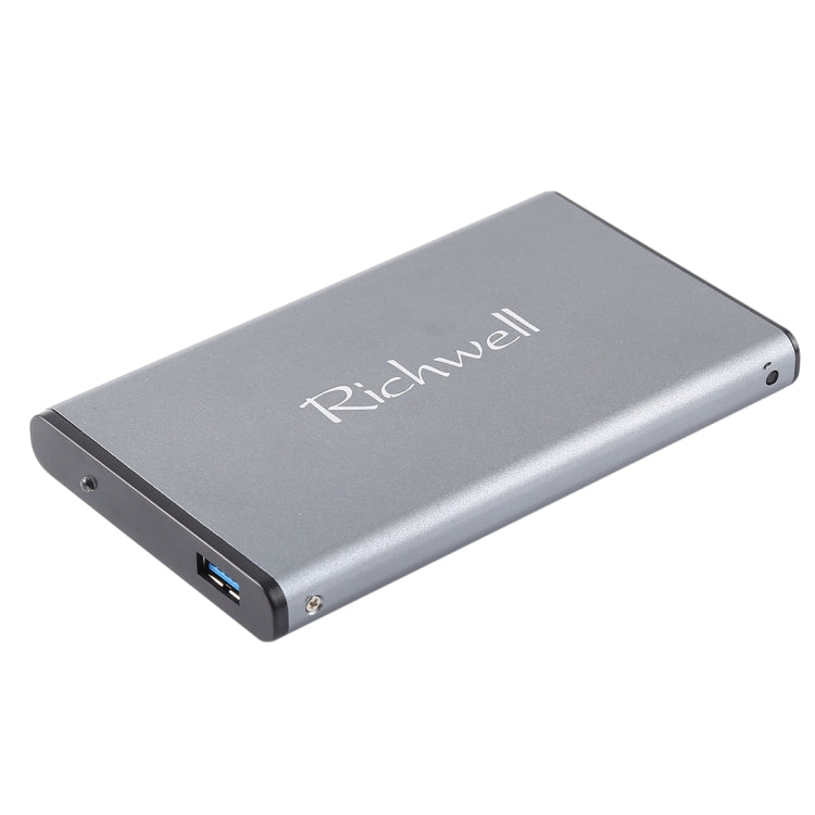 Richwell SATA R2-SATA-500GB 500GB 2.5 inch USB3.0 Super Speed Interface Mobile Hard Disk Drive(Grey) - free shipping - PMC Jewellery - Order now!