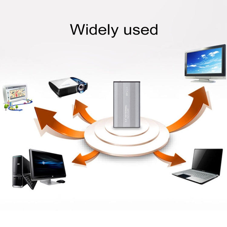 Richwell SATA R2-SATA-500GB 500GB 2.5 inch USB3.0 Super Speed Interface Mobile Hard Disk Drive(Grey) - free shipping - PMC Jewellery - Order now!