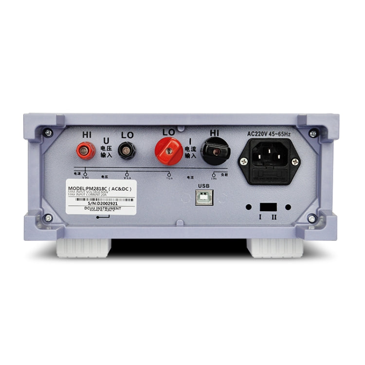 DCUU PM2818C AC 40A Intelligent Electrical Parameters Measuring Instrument (US Plug) - Current & Voltage Tester by PMc TechLife | Online Shopping South Africa | PMc TechLife | Buy Now Pay Later Mobicred