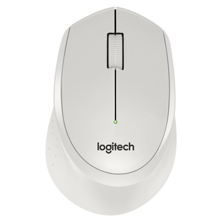 Logitech M330 Wireless Optical Mute Mouse with Micro USB Receiver (White) - free shipping - PMC Jewellery - Order now!