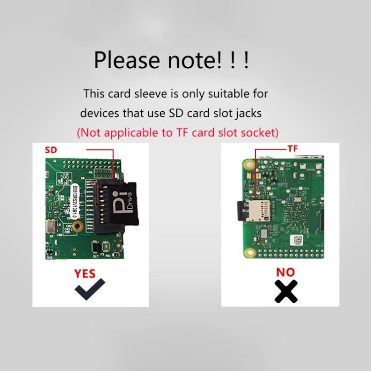 BASEQI Raspberry Pi Development Board Hidden TF to SD Card Case - free shipping - PMC Jewellery - Order now!