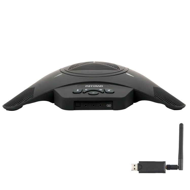 YANS YS-M21W USB Mini Port Video Conference Omnidirectional Microphone (Black) - free shipping - PMc TechLife - Order now!